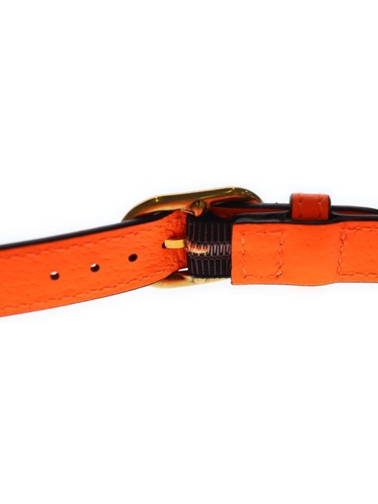 Gucci Diana Logo Leather Belt Orange Set main image 5